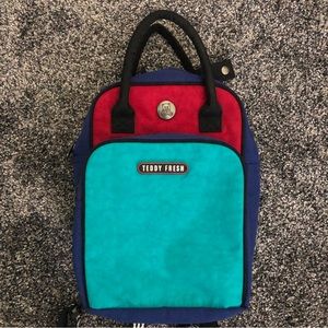 Teddy Fresh Small Backpack Bag Multi Colored